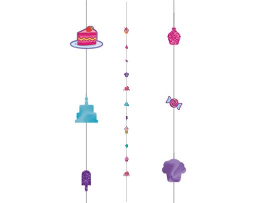 CUPCAKES BALLOON STRING