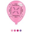 (8) 10IN ASST BIRTHDAY GIRL BALLOONS  6S