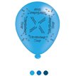(8) 10IN ASST BIRTHDAY BOY BALLOONS  6S