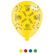 (8) 10IN ASST AGE 5 BIRTHDAY BALLOONS  6S