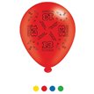 (8) 10IN ASST AGE 13 BIRTHDAY BALLOONS  6S