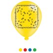 (8) 10IN ASST CONGRATULATIONS BALLOONS  6S