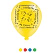 (8) 10IN ASST HAPPY ANNIVERSARY BALLOONS  6S