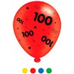 (8) 10IN ASST AGE 100 MIX BALLOONS  6S