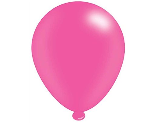 (8) 10IN ASST HOT PINK BALLOONS  6S