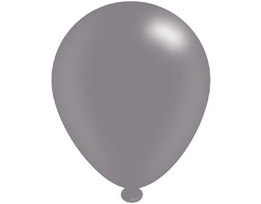 (8) 10IN ASST SILVER BALLOONS  6S