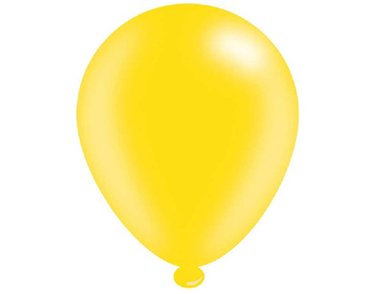 (8) 10IN ASST YELLOW BALLOONS  6S