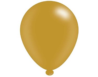 (8) 10IN ASST GOLD BALLOONS  6S