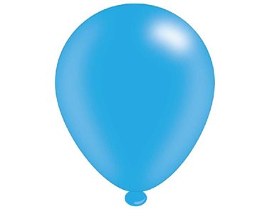 (8) 10IN ASST LIGHT BLUE BALLOONS  6S