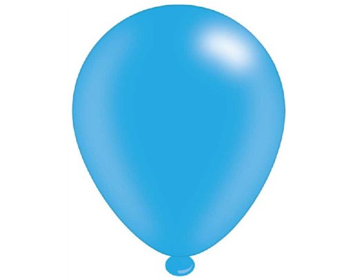 (8) 10IN ASST LIGHT BLUE BALLOONS  6S
