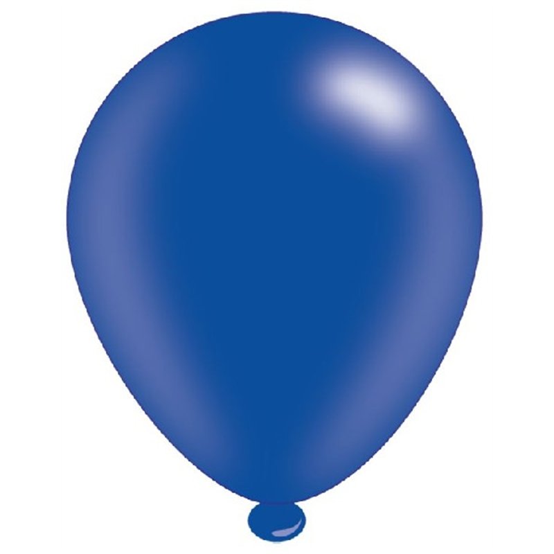 (8) 10IN ASST DARK BLUE BALLOONS  6S