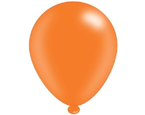 (8) 10IN ASST ORANGE BALLOONS  6S