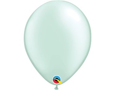 25PK 11in PEARL MINT GREEN QUALATEX