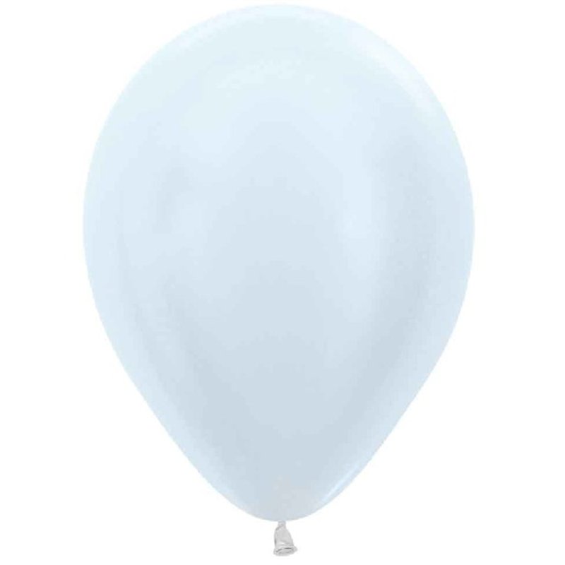 (50) 12IN SATIN WHITE SEMPERTEX (20000829)