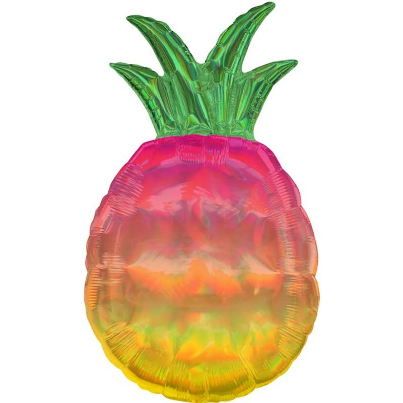 IRIDESCENT PINEAPPLE S/SHAPE
