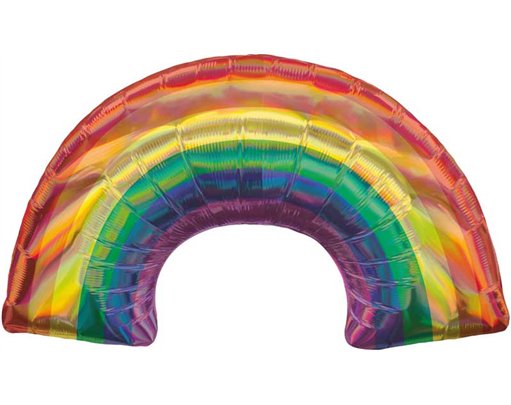 IRIDESCENT RAINBOW S/SHAPE