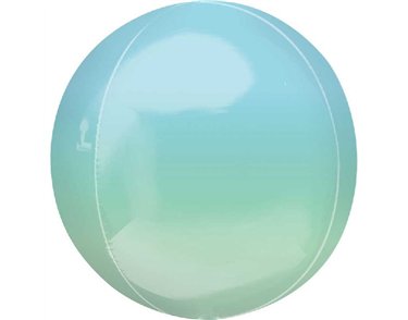 15in OMBRE BLUE & GREEN ORBZ
