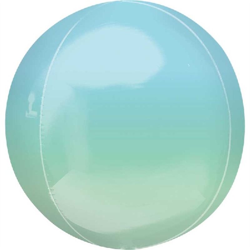 15in OMBRE BLUE & GREEN ORBZ