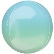 15in OMBRE BLUE & GREEN ORBZ