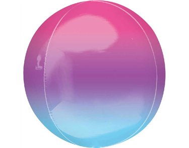 15in OMBRE PURPLE & BLUE ORBZ
