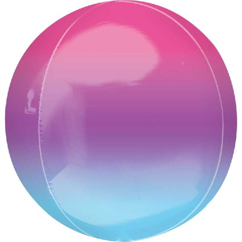 15in OMBRE PURPLE & BLUE ORBZ