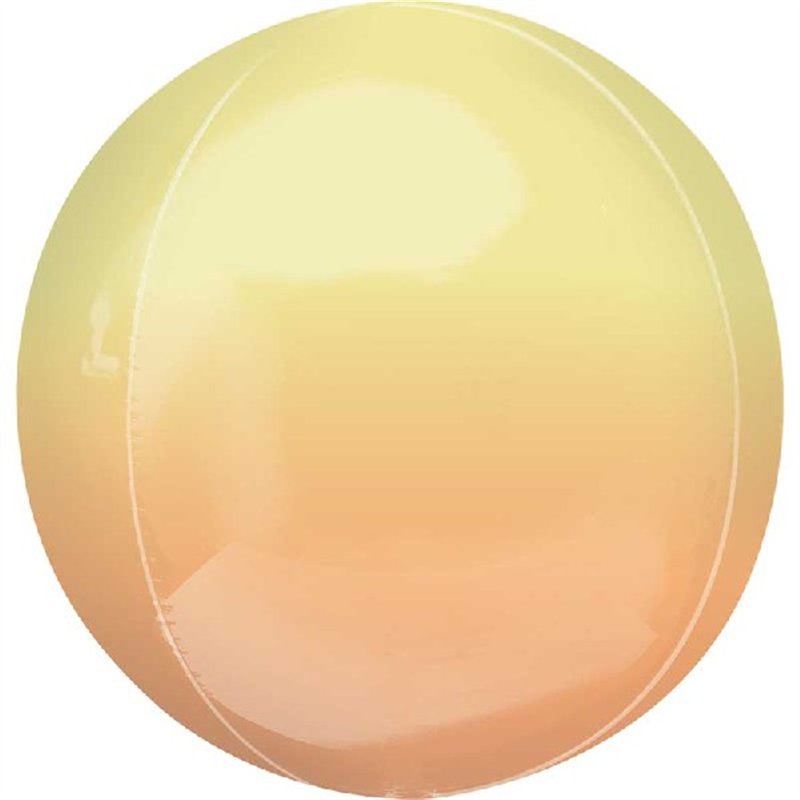 15in OMBRE YELLOW & ORANGE ORBZ