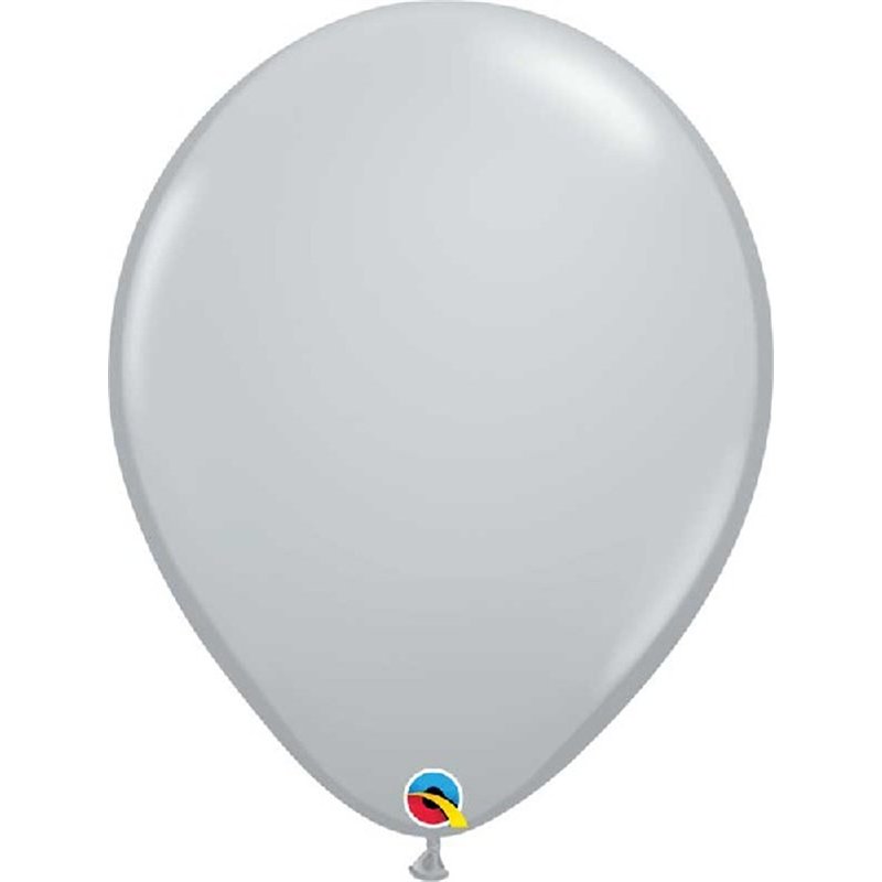 50PK 16in FASHION GREY QUALATEX
