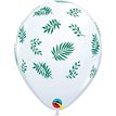 (25) 11IN TROPICAL GREENERY QUALATEX