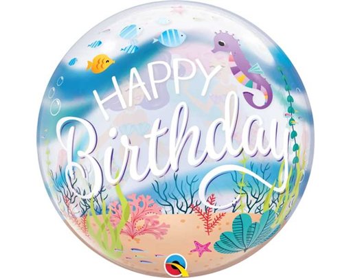 22IN MERMAID B/DAY PARTY BUBBLE