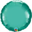 18IN CHROME GREEN ROUND FOIL BALLOON
