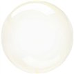 18IN CRYSTAL CLEARZ YELLOW BALLOON