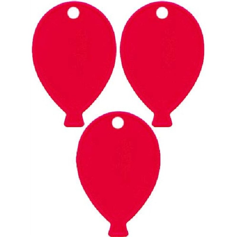 RED BALLOON SHAPED WEIGHT  25S