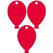 RED BALLOON SHAPED WEIGHT  25S