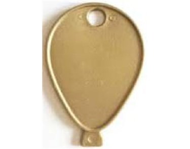 GOLD BALLOON SHAPED WEIGHT  25S