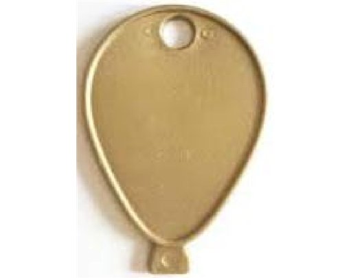 GOLD BALLOON SHAPED WEIGHT  25S