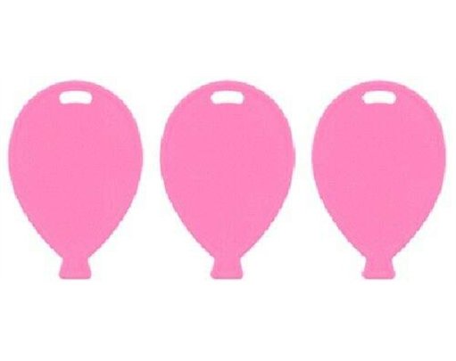 HOT PINK BALLOON SHAPED WEIGHT  25S