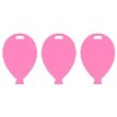 HOT PINK BALLOON SHAPED WEIGHT  25S