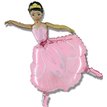 BALLERINA SHAPED FOIL BALLOON