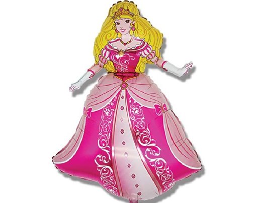 PRINCESS SHAPED FOIL BALLOON