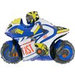 BLUE MOTOR BIKE SHAPED FOIL BALLOON