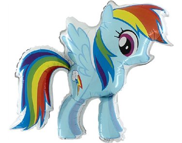 MY LITTLE PONY SHAPED FOIL BALLOON