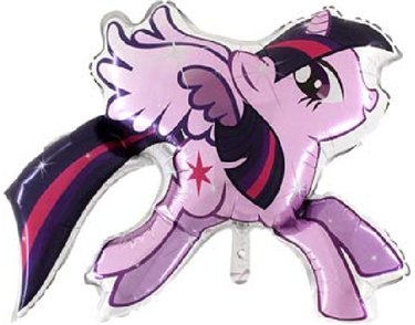 MY LITTLE PONY SPARKLE SHAPED FOIL