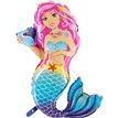 MERMAID SHAPED FOIL BALLOON