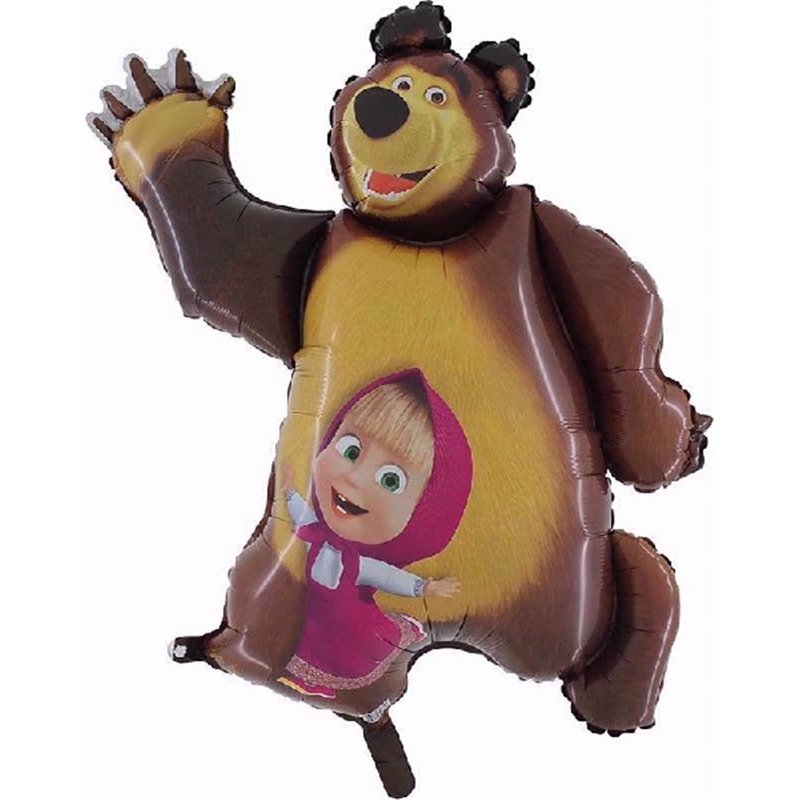 MASHA & BEAR SHAPED FOIL BALLOON