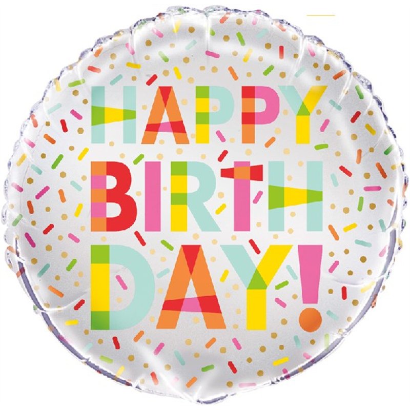 18in DONUT PARTY FOIL BALLOON