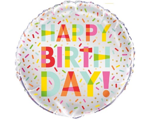 18in DONUT PARTY FOIL BALLOON