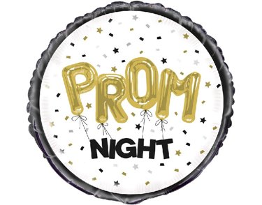 18in PROM NIGHT FOIL BALLOON
