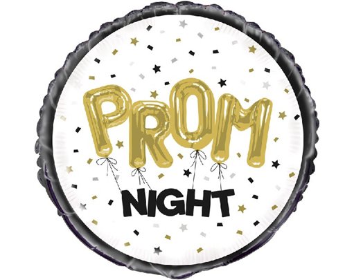 18in PROM NIGHT FOIL BALLOON