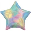 19in IRIDESCENT PASTEL RAINBOW STAR