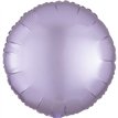 18in SATIN LUXE PASTEL LILAC CIRCLE FOIL